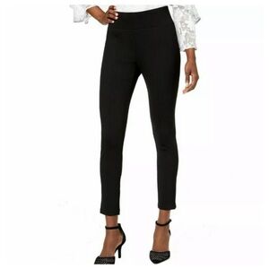 Alfani Women's Comfort Waist Black Cropped Leggings Pull-On Size Petite PM